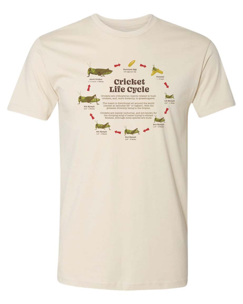 CRICKET LIFECYCLE TEE