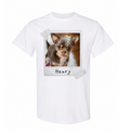 Custom Pet Polaroid T-Shirt | Personalized Dog Photo Tee
