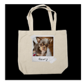Custom Pet Polaroid Tote Bag – Personalized Photo Tote
